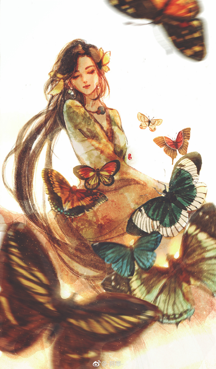 绘师-阿莘- lofter 资深插画师