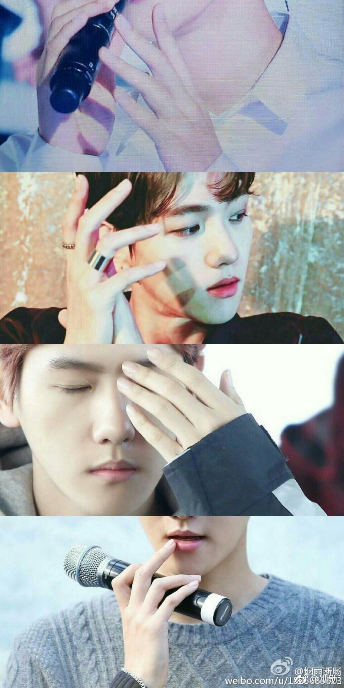baekhyun 边伯贤的手 exo