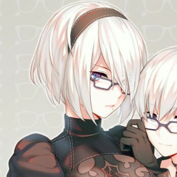 【星酱】2b9s情侣头像(动漫二次元 情侣头像 头像)