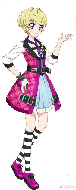 服部优立绘偶像活动官方图片图源自微博@樱庭萝拉样