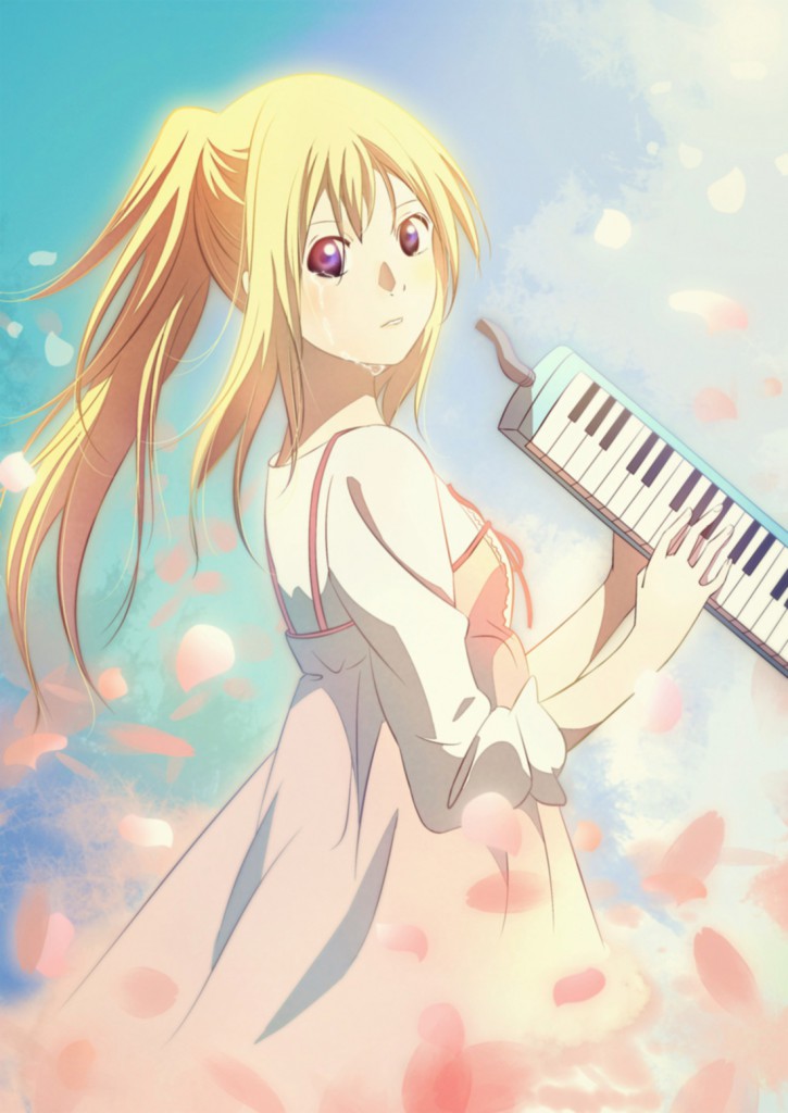 宫园薰,日本动漫《四月是你的谎言》女主角.