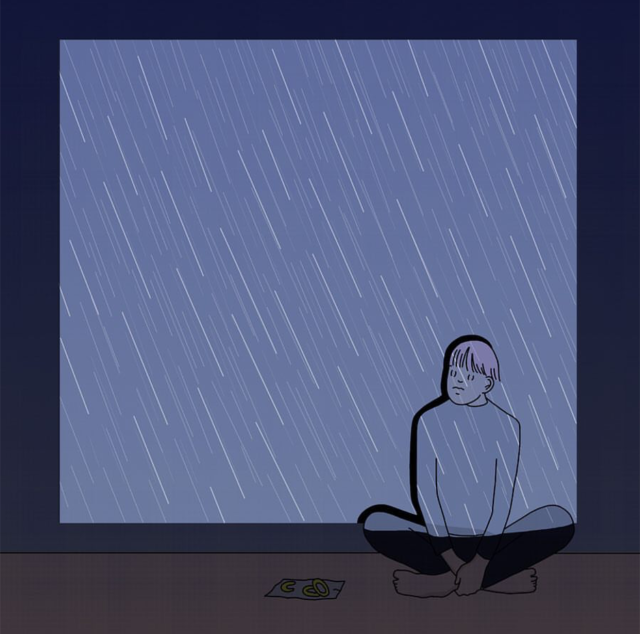 「 孤独是世间常态 」 壁纸,插画