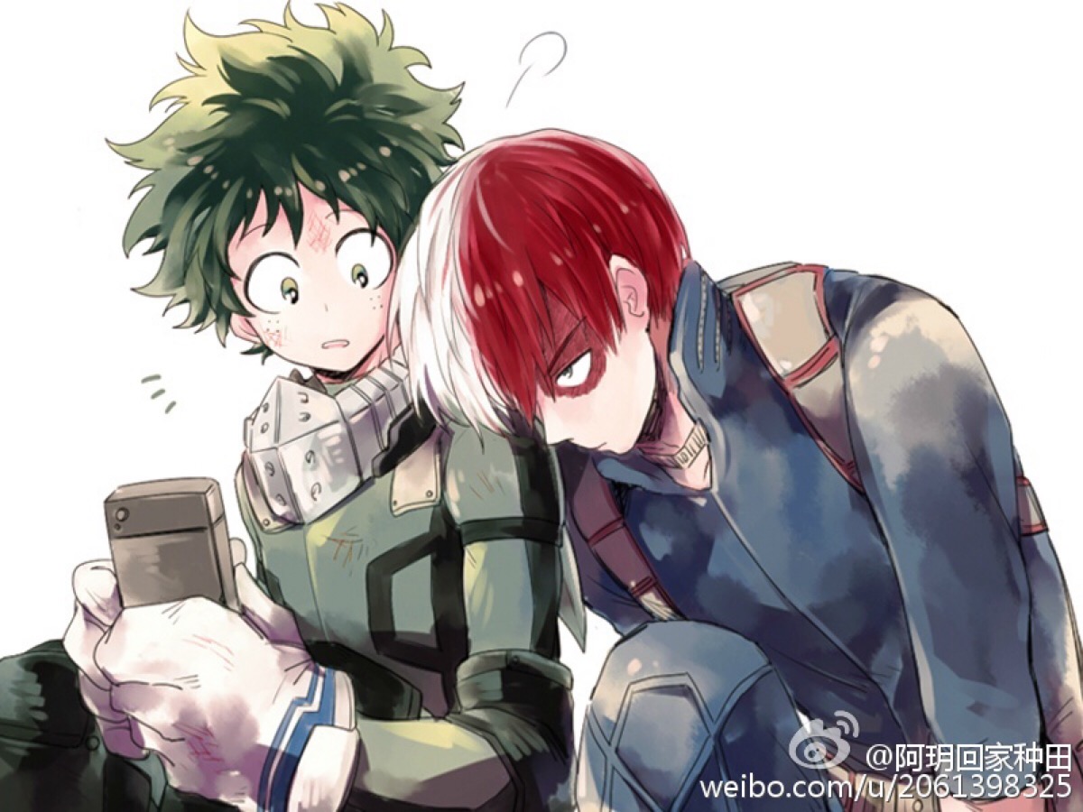 转侵删#图源水印#我的英雄学院 轰出 轰焦冻 绿谷出久