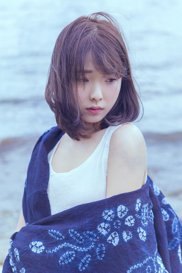 养眼的短发美女唯美图片