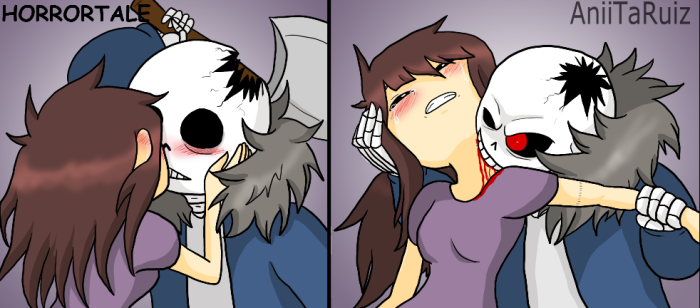 传说之下horrorsans,传说之下crosssans undertaleau——horrortale(aliza&sans)
