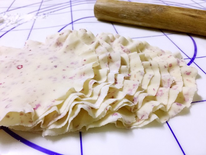 漂亮的花边烧卖皮制作步骤的做法