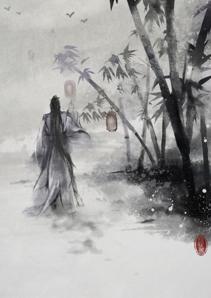香绡翠减,玉笛声渐远.琼楼玉宇成旧年,咫尺青天,空余颓井残垣.