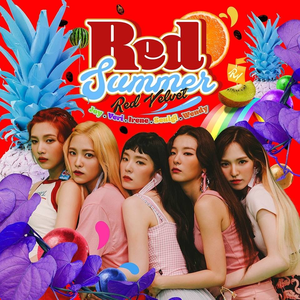 《the red summer》共收录5首歌曲,主打曲《red flavor》预告照
