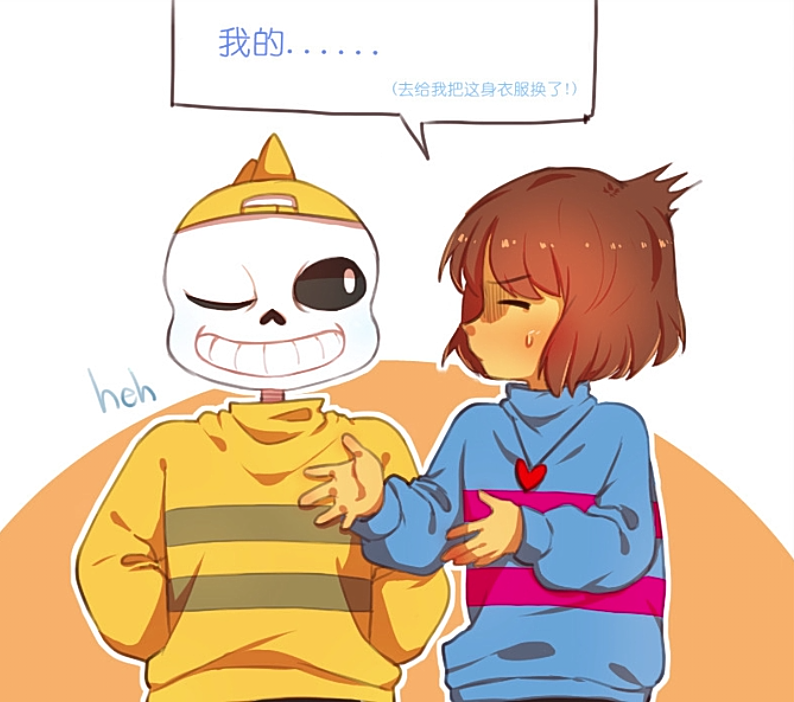 undertale——frisk&sans