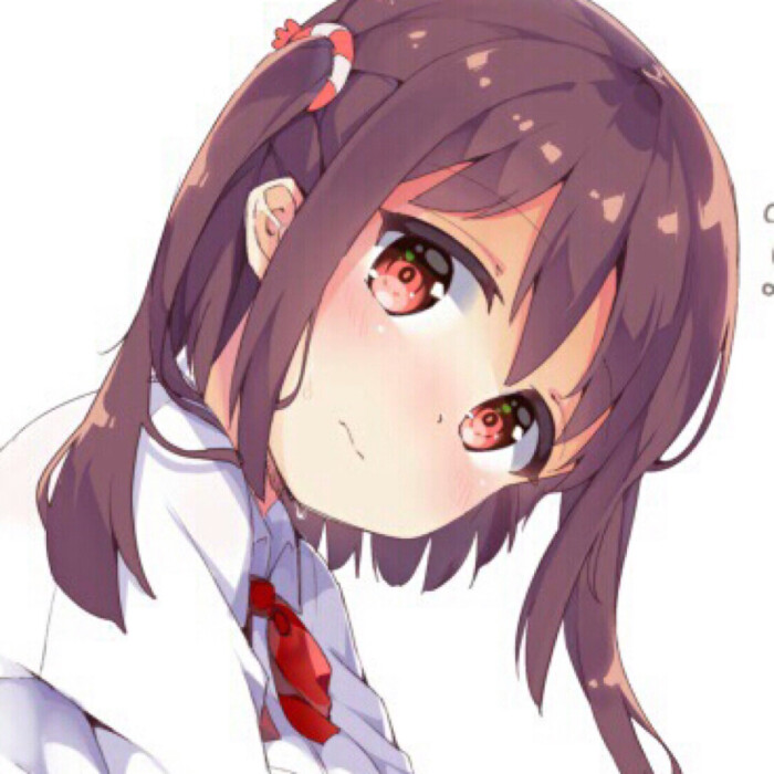 p站 少女 可爱 萌 软妹 双马尾 干物妹小埋 自截 漫头 卡通头像 动漫
