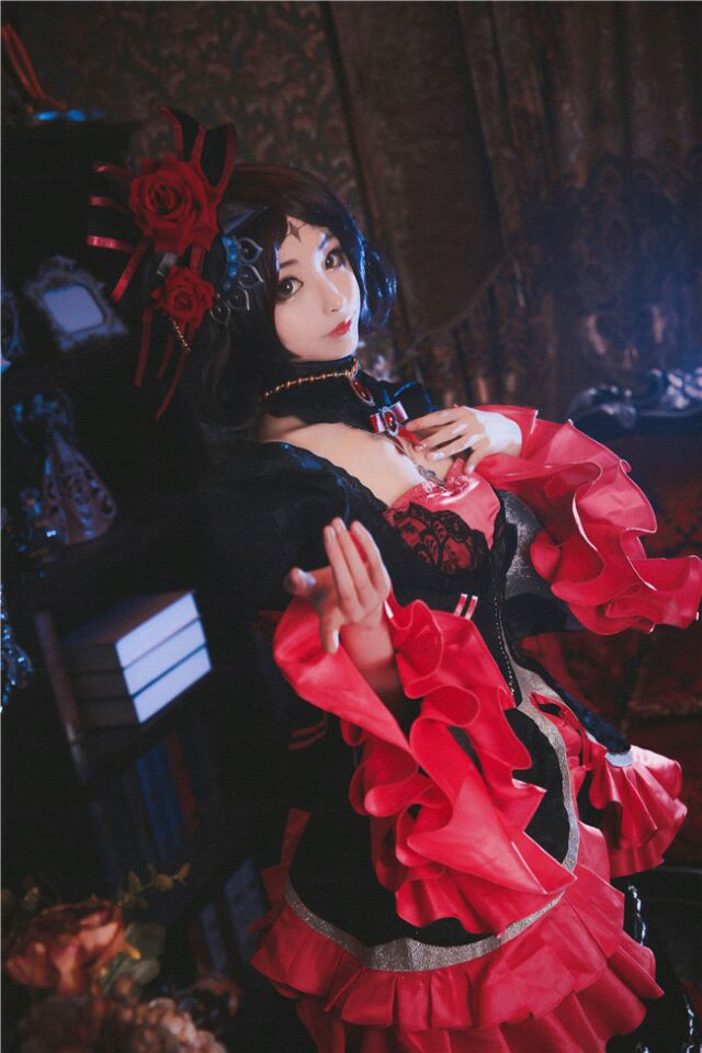〔仙子味〕王者荣耀 露娜cos 哥特玫瑰