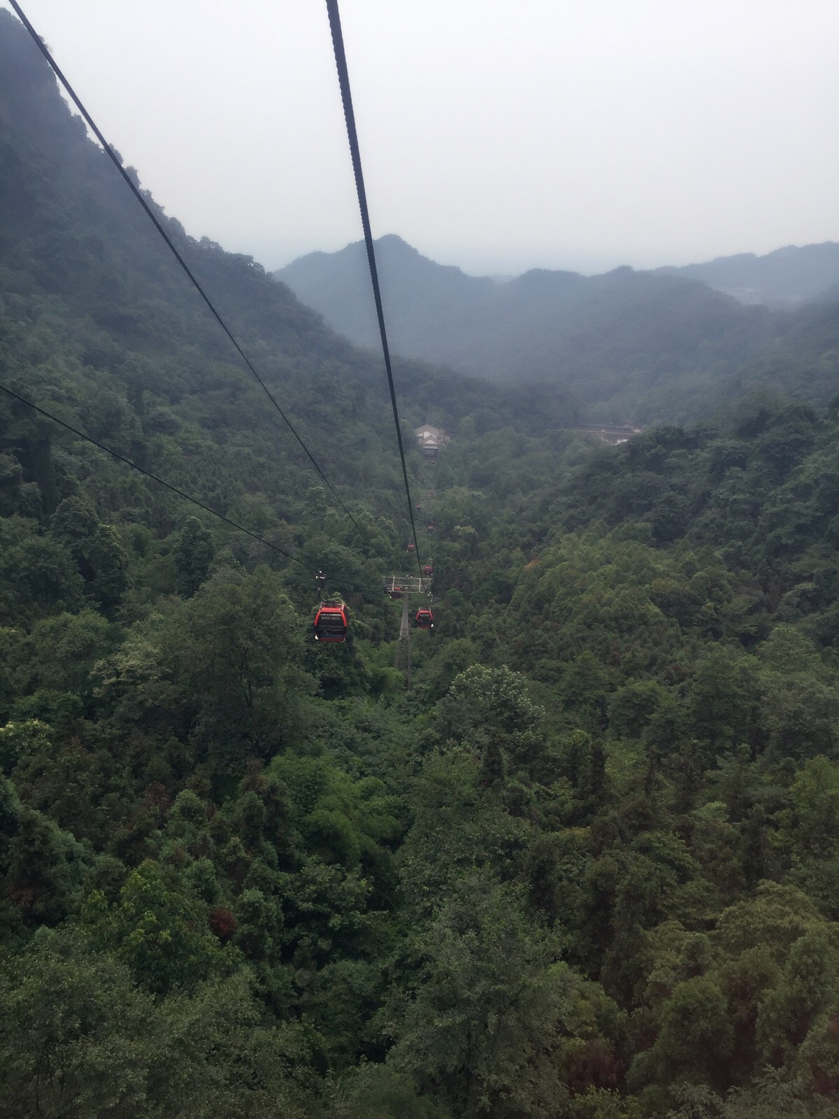 青城山前山索道图片