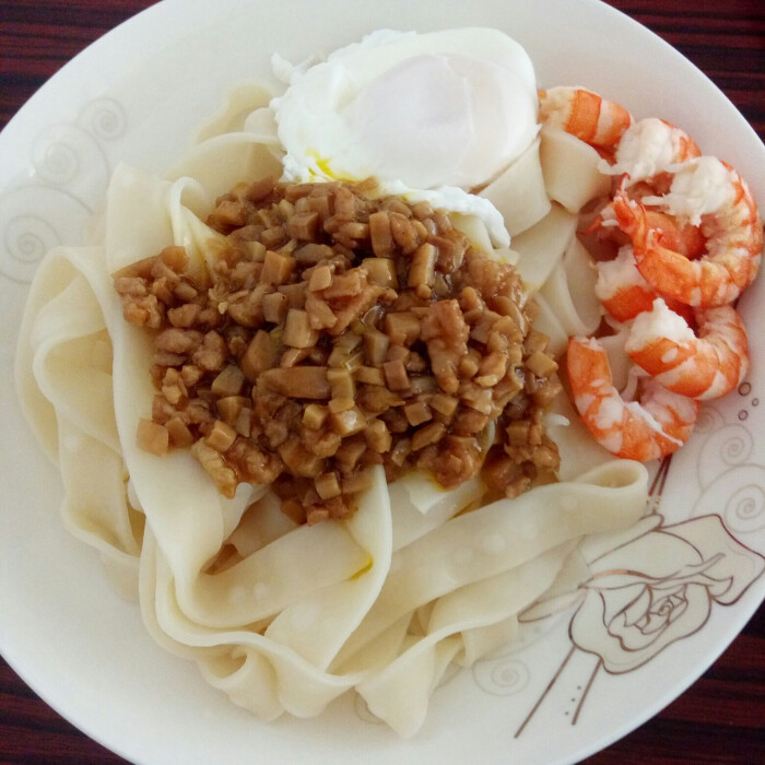 打卤面,杏鲍菇肉卤