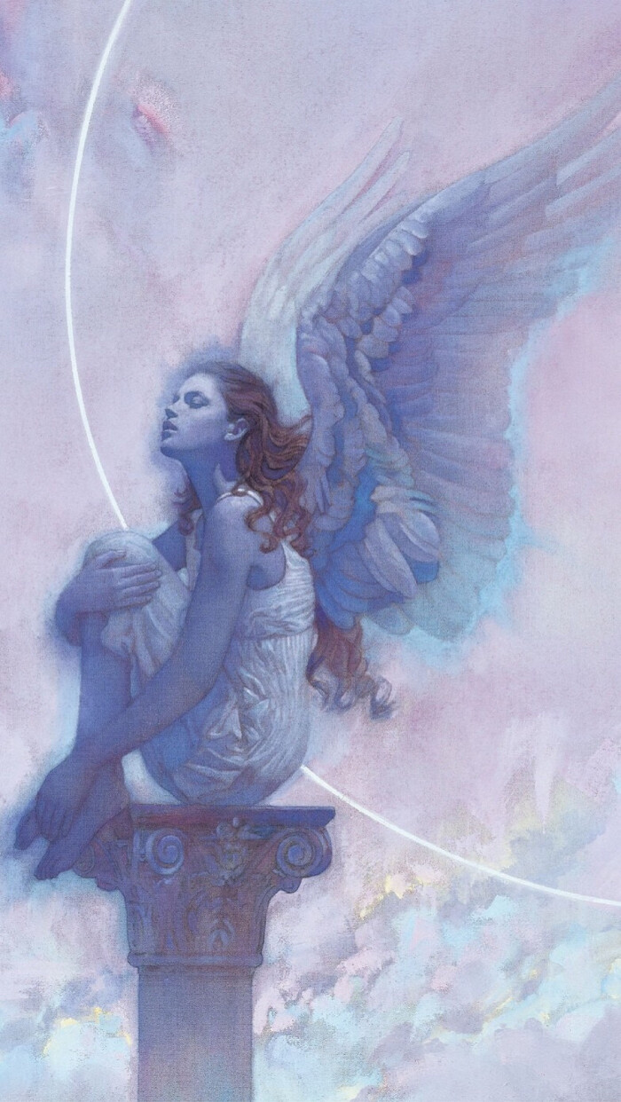 长野刚天使系列插画作品