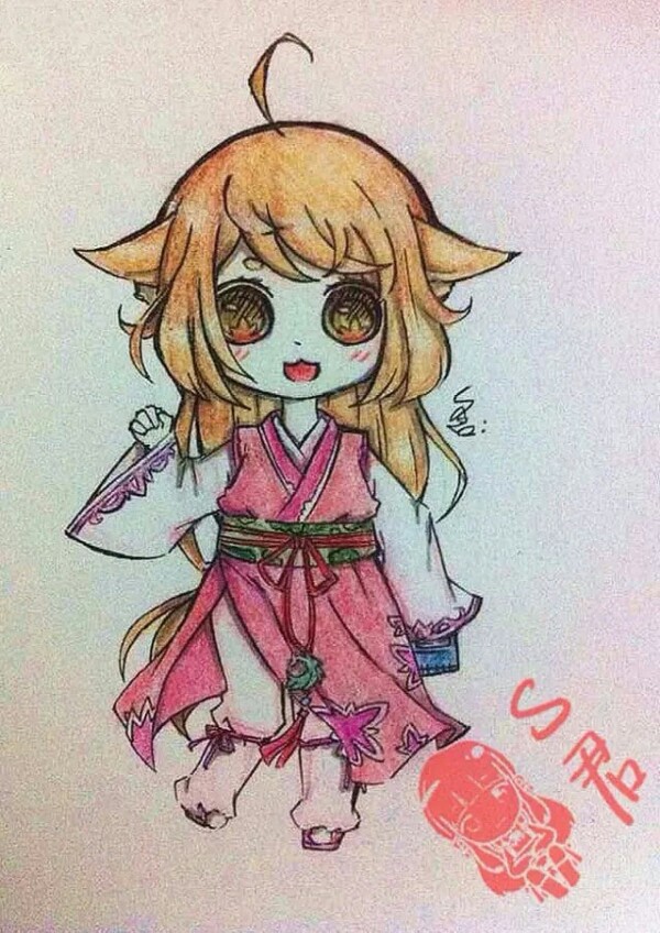 狐妖小红娘 涂山苏苏 q版 奇迹暖暖