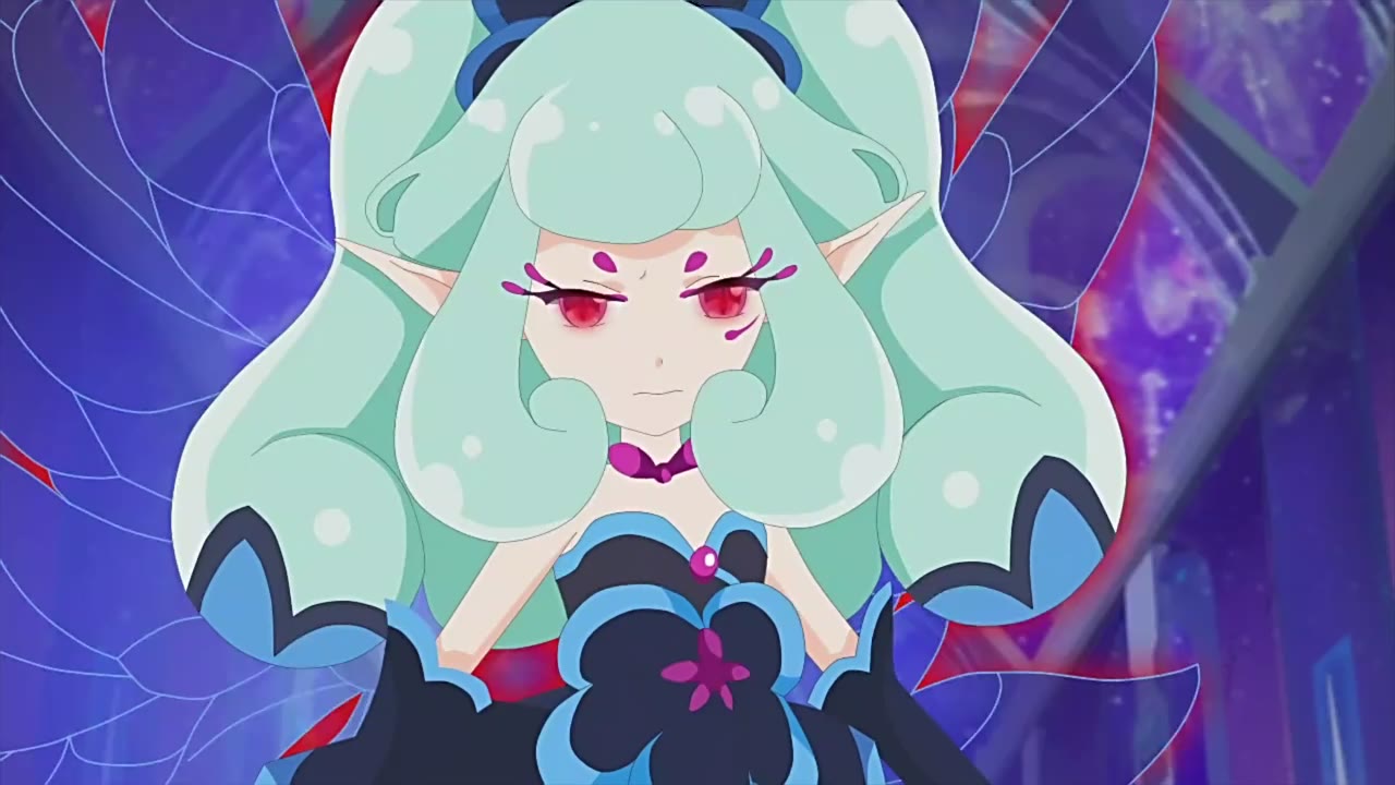 小花仙第三季 被黑暗魔神附身的黑化勿忘我精灵王穆回 自截