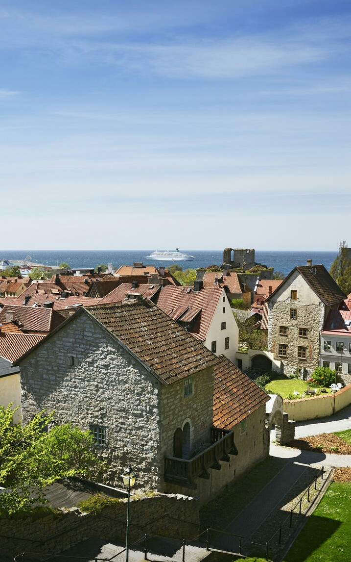 哥得兰岛是瑞典最东部的省份,风景优美.