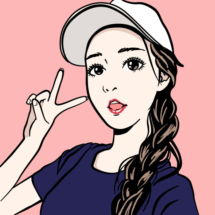 手绘头像 插画头像 绘画头像 动漫头像 卡通头像 漫画头像