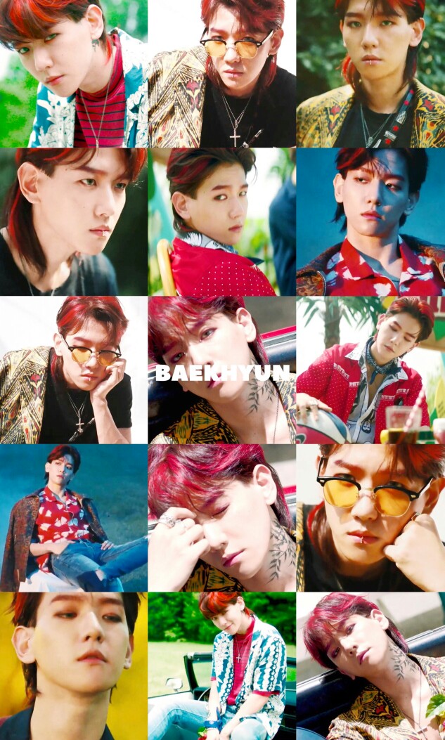 边伯贤exo正规四辑the warko ko bop 预告合集 cr.每日一茶蛋