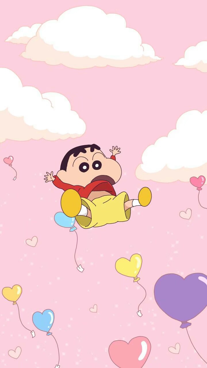 高清壁纸 壁纸 蜡笔小新 粉色 少女心