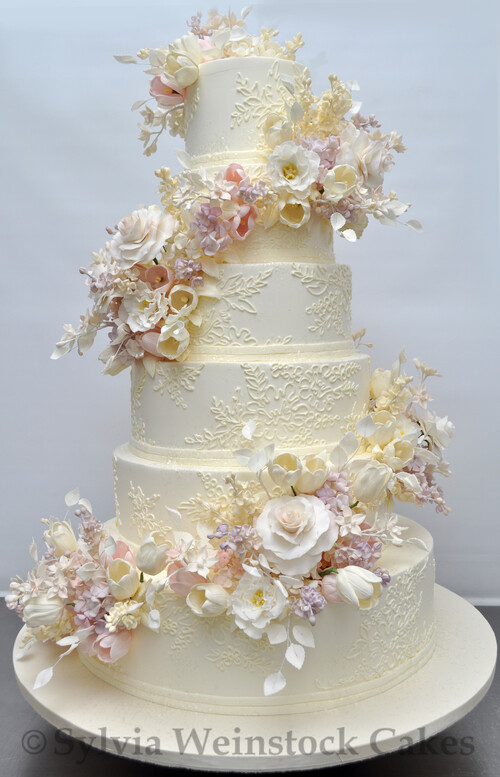 婚礼蛋糕设计师作品sylvia weinstock