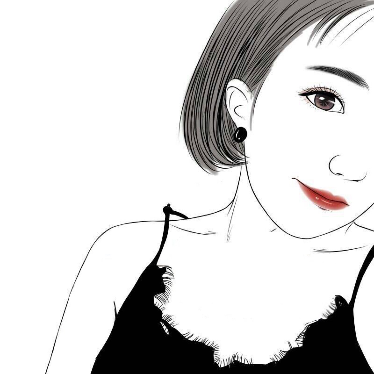 手绘头像 插画头像 绘画头像 动漫头像 卡通头像 漫画头像