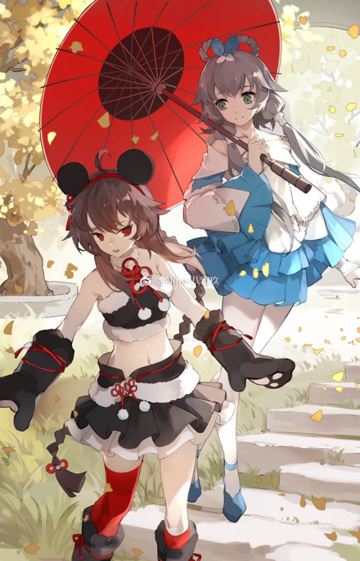 洛天依×乐正绫(洛天依游戏人设)