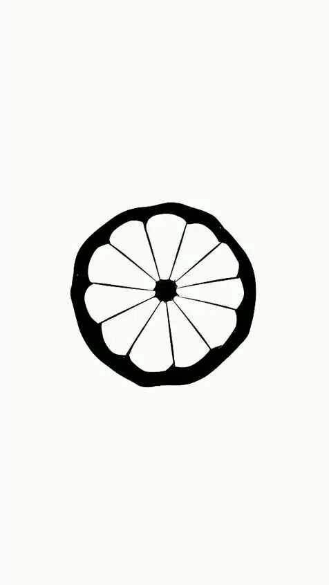 橡皮章手作素材简单 柠檬片 橡皮章手作素材库