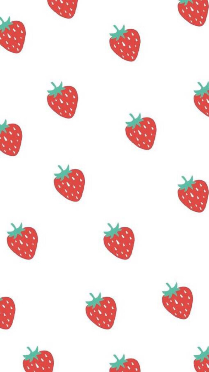 平铺草莓壁纸