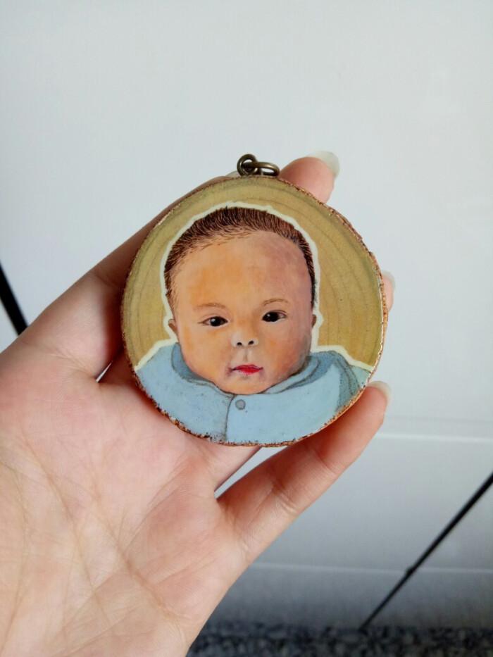 木片画 水彩人物肖像.写实 卡通都可以哦.喜欢的朋友可以私我