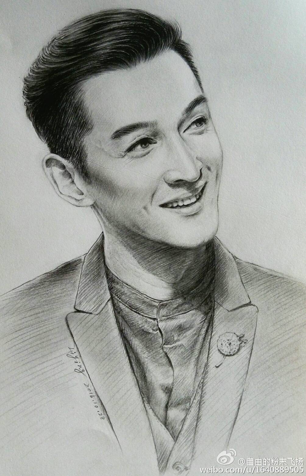 素描胡歌