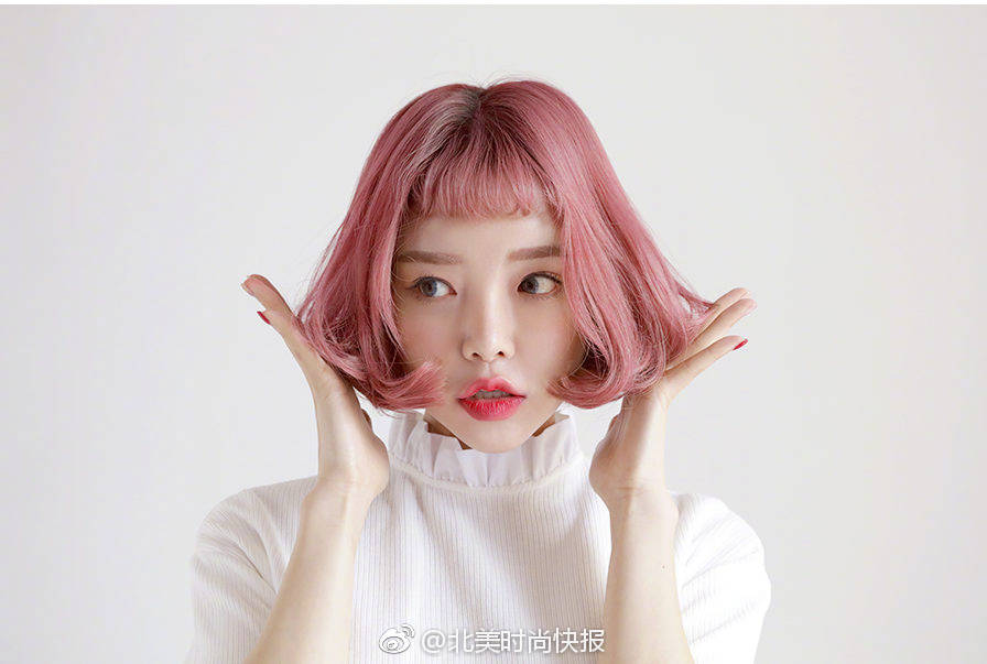 染发 短发 刘海 stylenanda孔秀雅