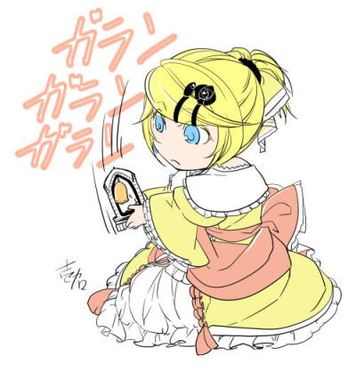 镜音铃『悪ノ娘』莉莉安娜七宗罪 傲慢画师:壱加