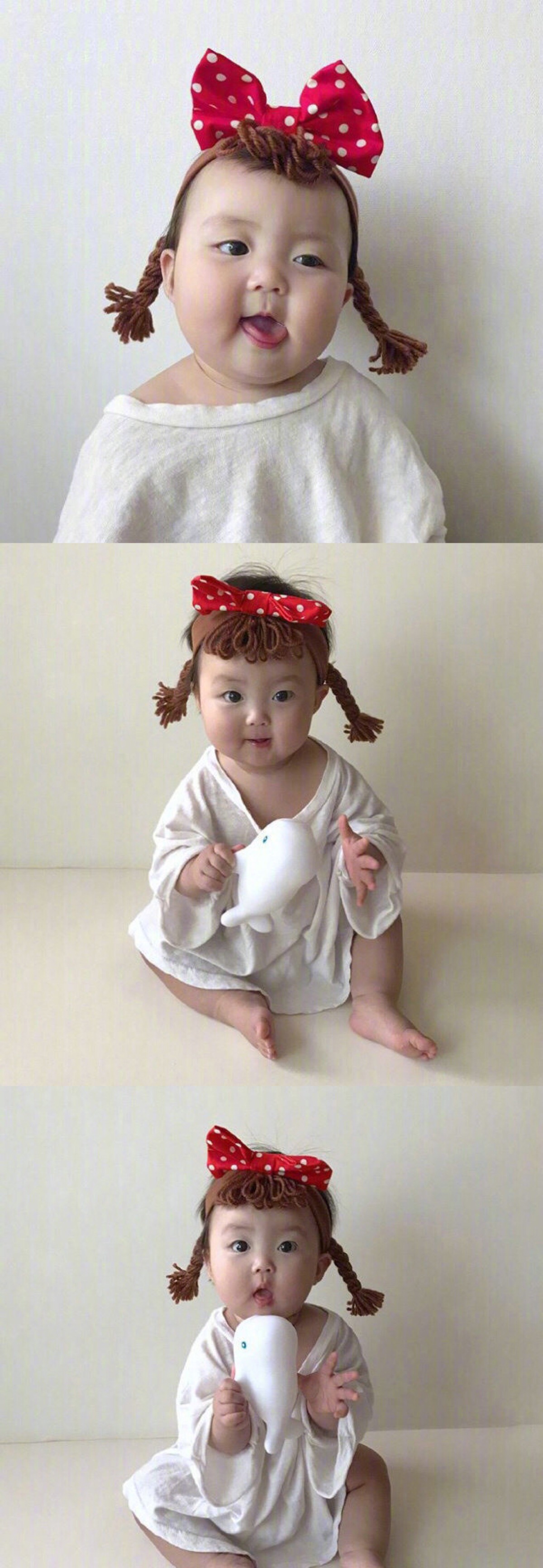肉嘟嘟的萌萌小胖妞