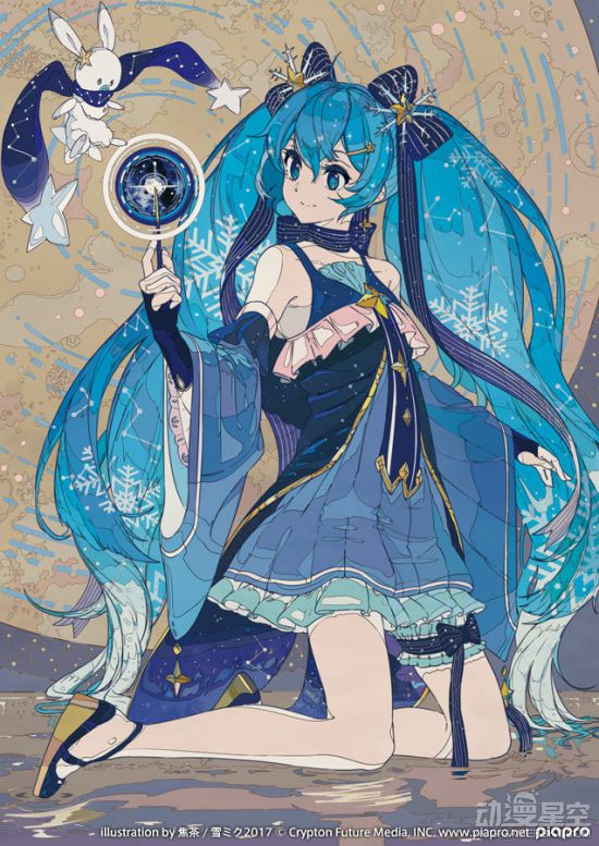 2017年雪初音官方美图赏 q版小萝莉萌翻人