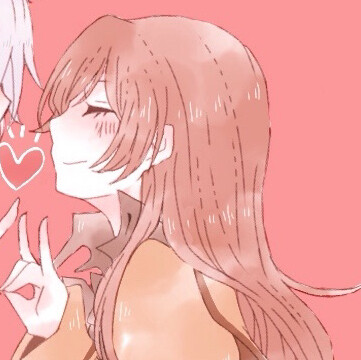 【星酱】元气少女缘结神情头(动漫二次元 情侣头像 头像)