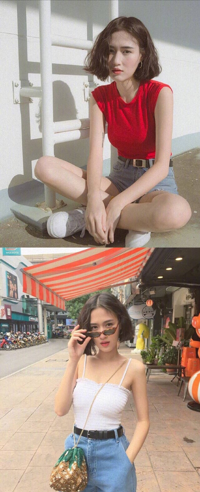 泰国短发女孩grace