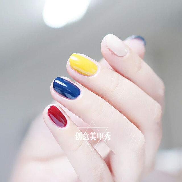糖果色美甲,仲夏夜的少女甜梦