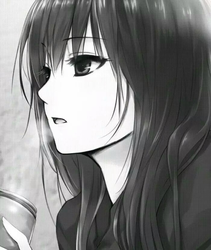 二次元 女生 黑色