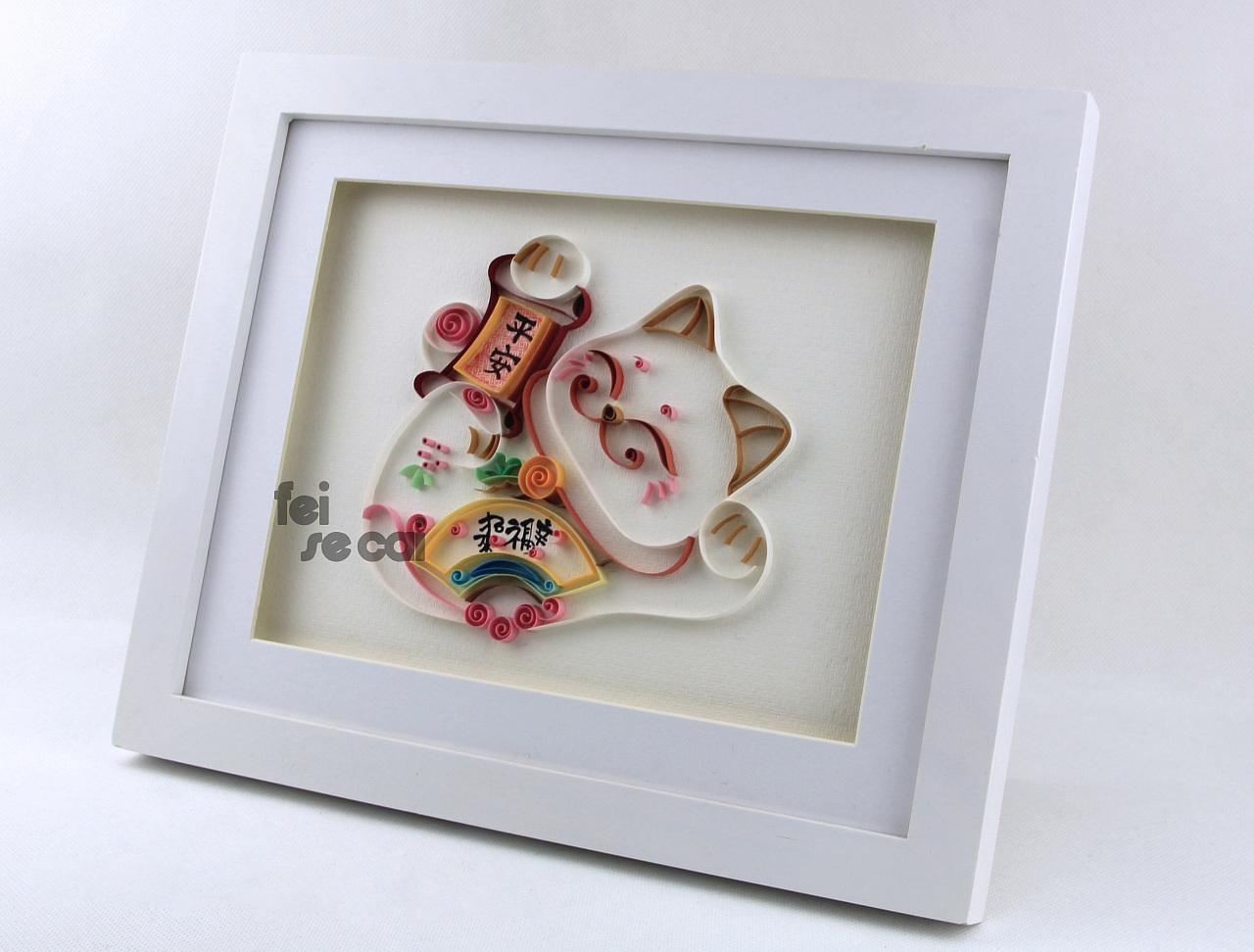 衍纸设计 | 衍纸是一种简单而实用的生活艺术,运用卷,捏,拼贴组合完成