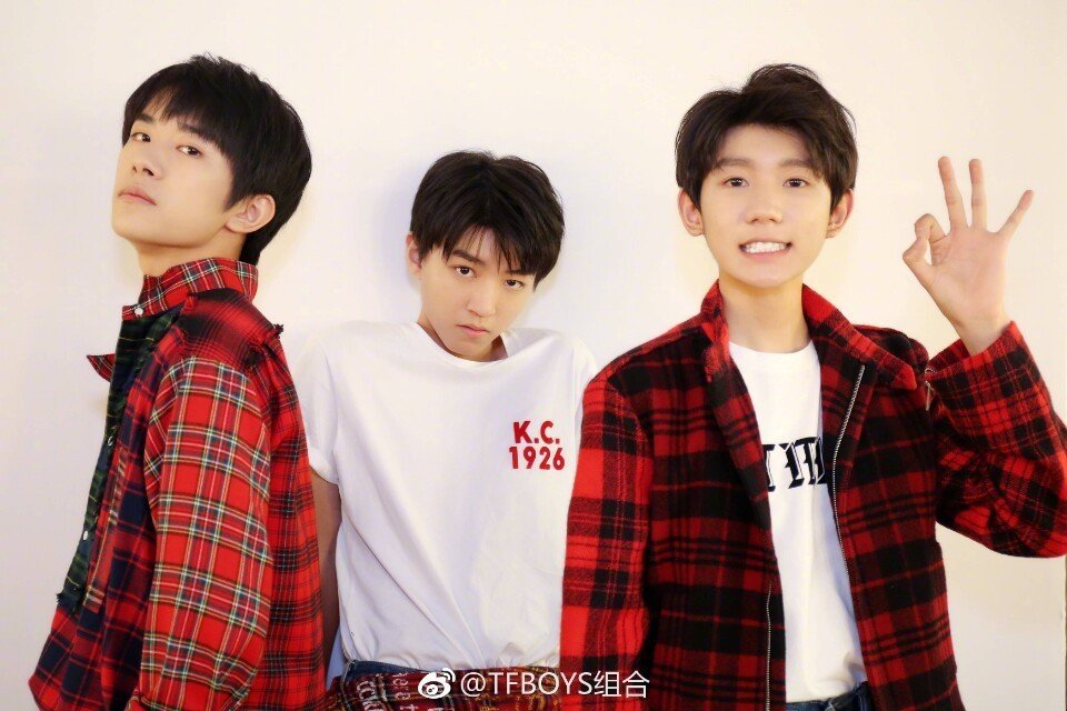 tfboys#四叶草#团家#橙海图片