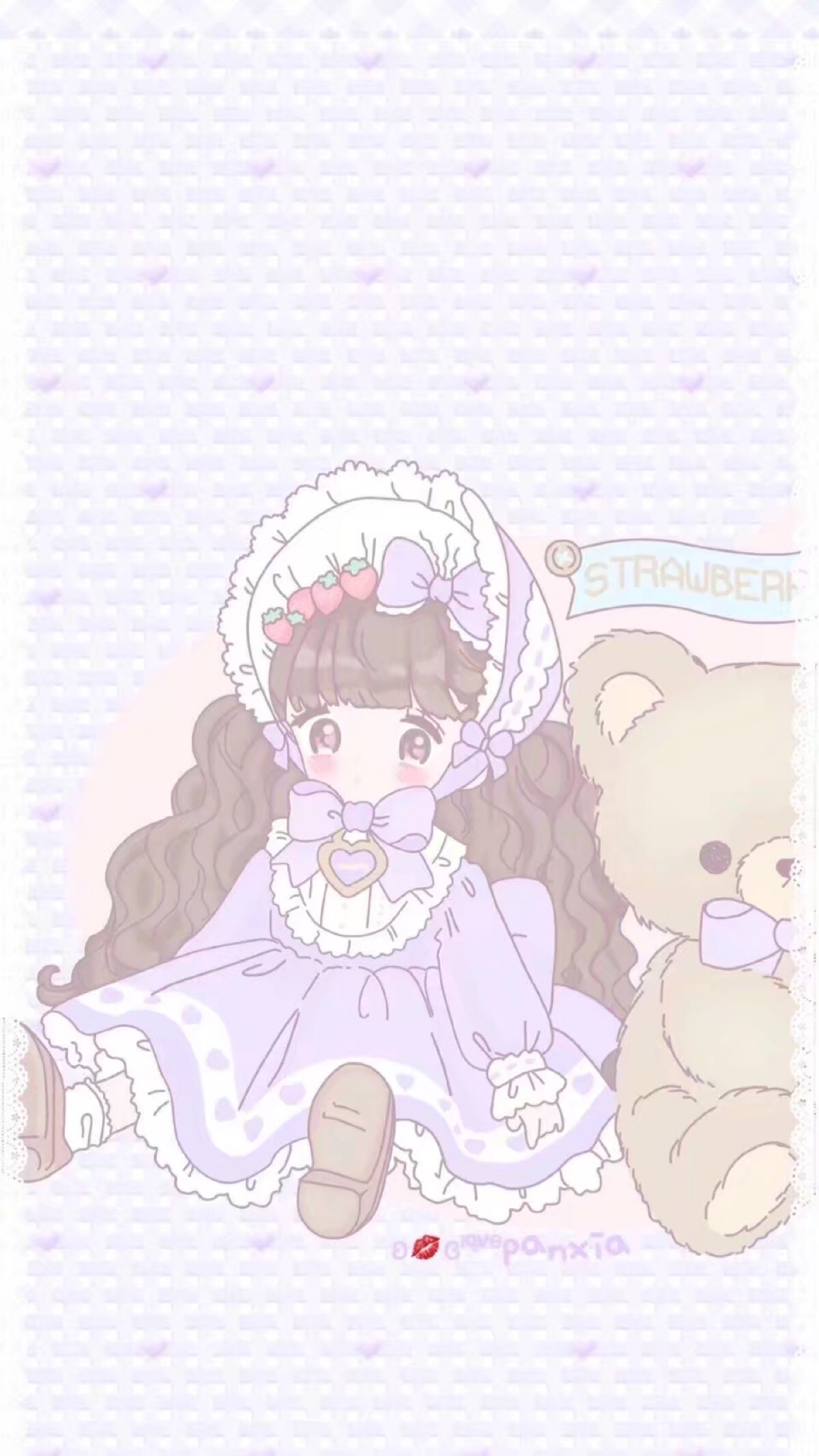 可爱 日系 少女心 软妹 壁纸 手绘