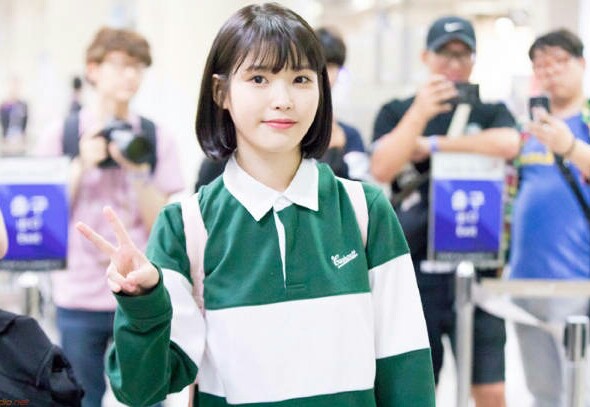 iu 李知恩 机场 短发 美图 小清新 可爱 韩系 壁纸