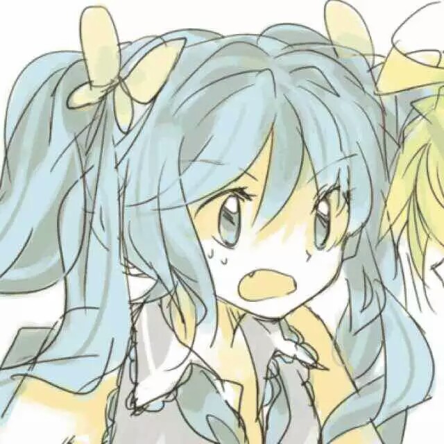 情侣头像初音未来图片