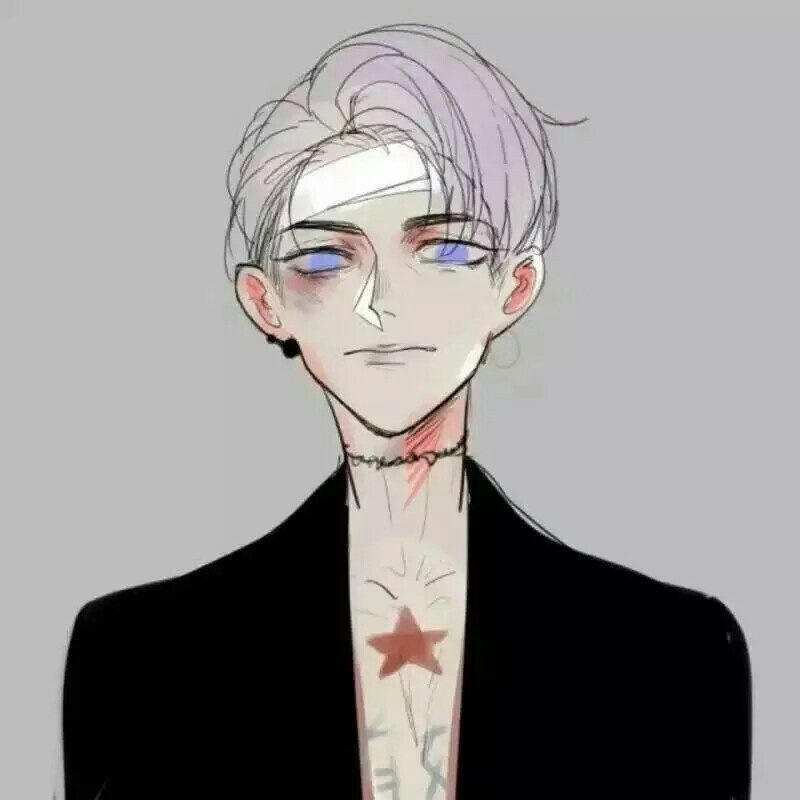 痞帅 动漫男头
