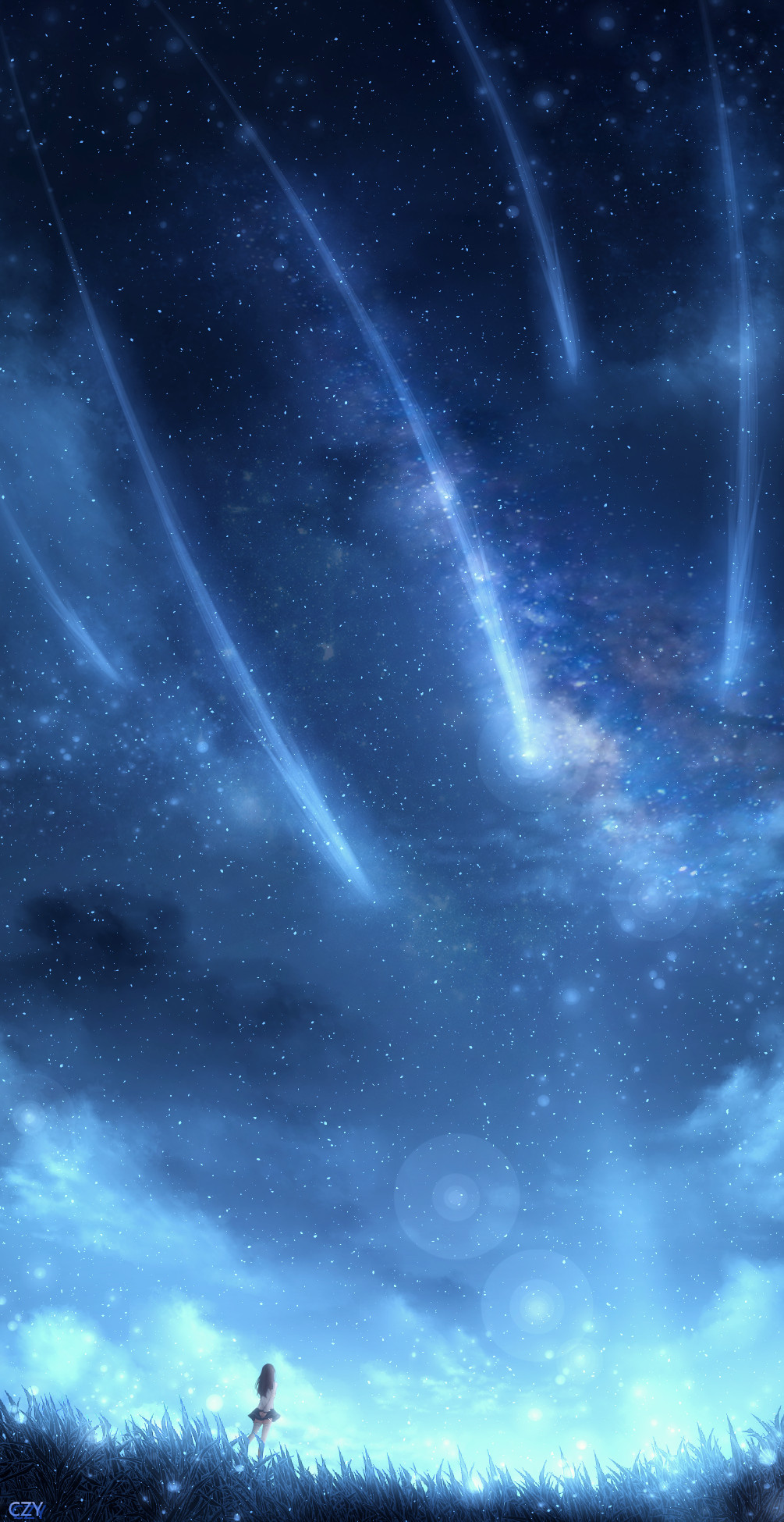 流星 绘师:czy 本作品pixiv id=64185760