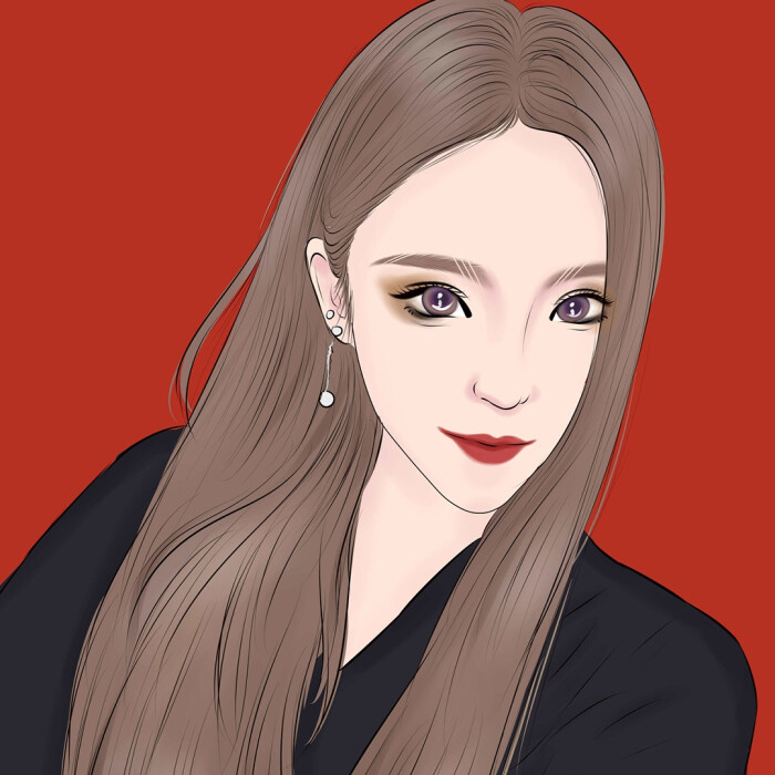 手绘头像 插画头像 绘画头像 动漫头像 卡通头像 漫画头像