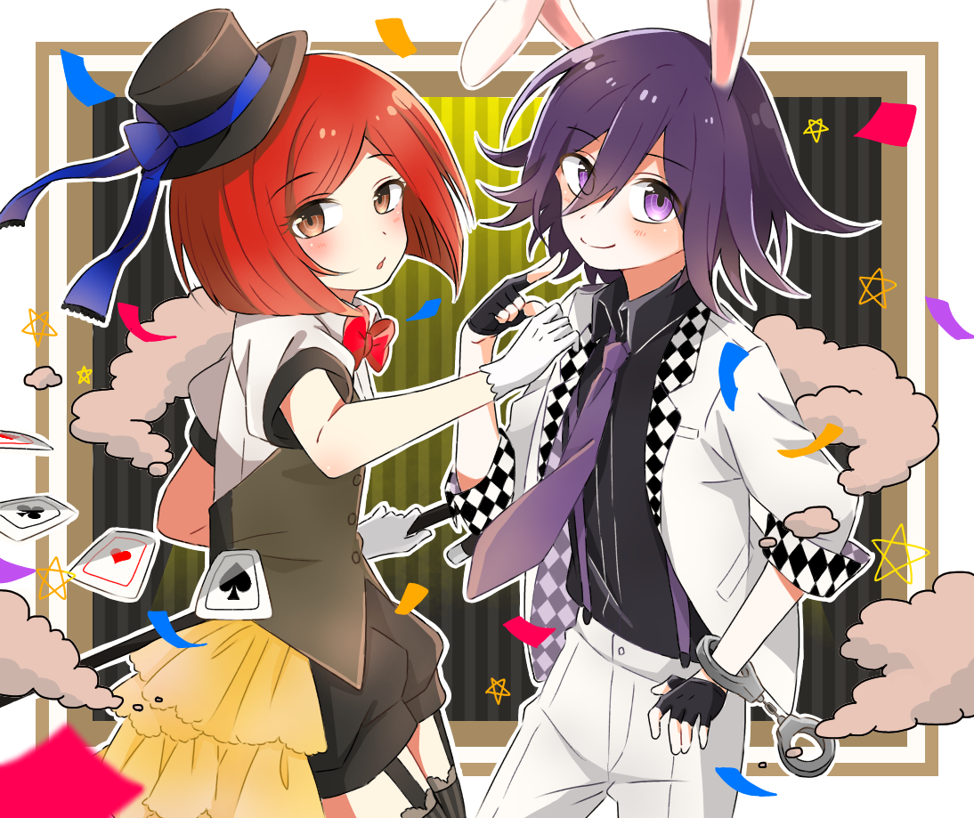 p站侵删,弹丸论破v3,吉梦,王梦,梦野秘密子,王马小吉