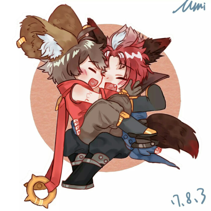 王者荣耀.李元芳百里玄策.