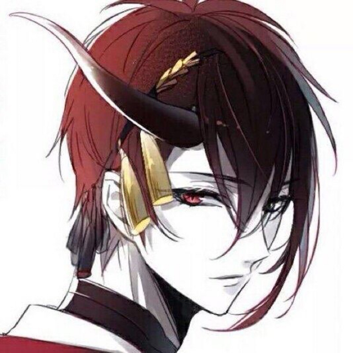 动漫二次元基友男头像